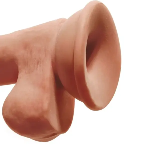 KING COCK - Plus 3D Dildo con Testículos 17 cm - Imagen 5
