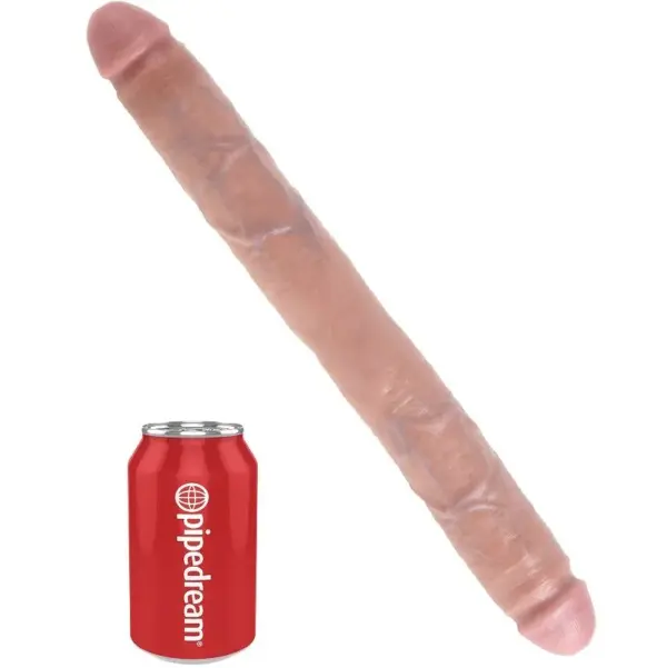 KING COCK - Dildo Doble Penetración Realista de 40.6 cm - Imagen 2
