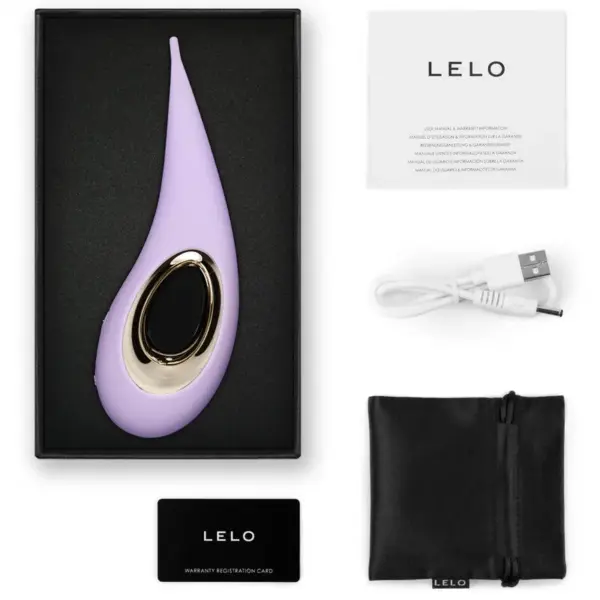 LELO - Dot Estimulador de Clítoris Lila - Placer Infinito - Imagen 2