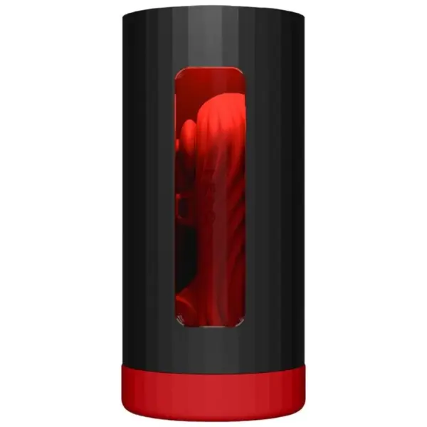 LELO - F1S V3 Masturbador Masculino Rojo XL: Innovación y Placer Sin Límites
