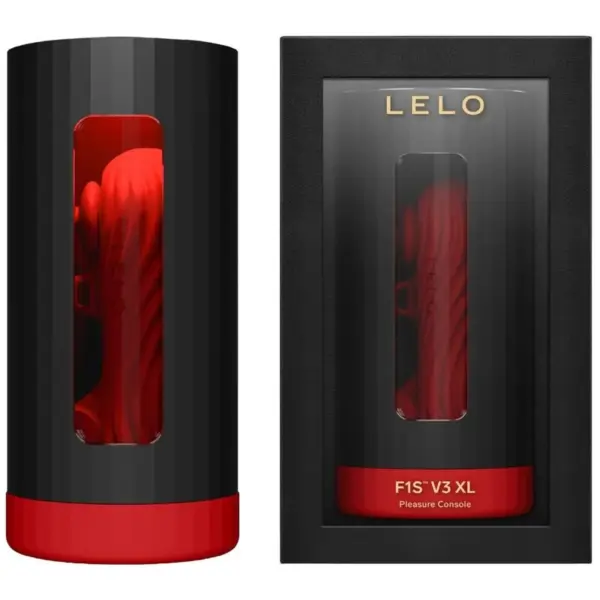 LELO - F1S V3 Masturbador Masculino Rojo XL: Innovación y Placer Sin Límites - Imagen 2