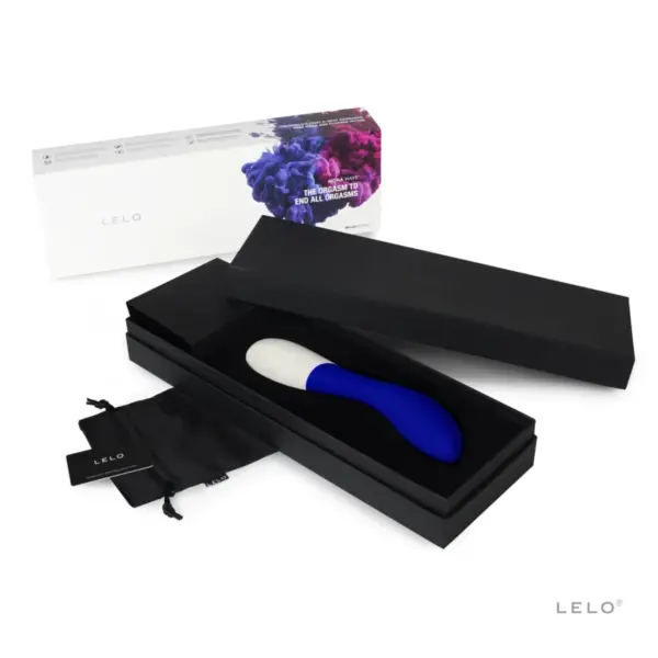 LELO - MONA WAVE Vibrador azul noche para el Punto G - Imagen 3