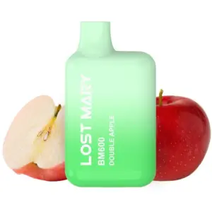 Lost Mary - BM600 Vaper Nicotina 2% Desechable Sabor Doble Manzana