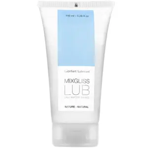 MIXGLISS - Lubricante Base de Agua Natural 150 ML para Placer Sin Límites