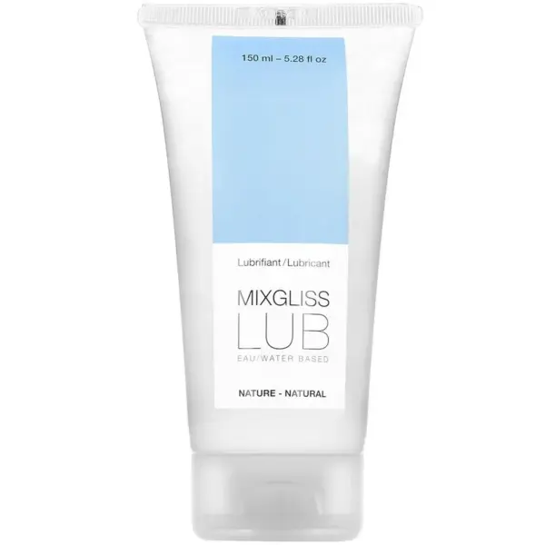 MIXGLISS - Lubricante Base de Agua Natural 150 ML para Placer Sin Límites
