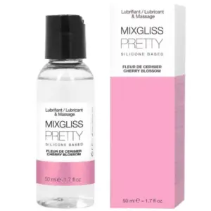 Mixgliss - Lubricante de Silicona Flor de Cereza 50 ml