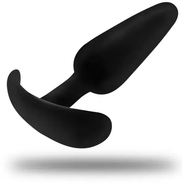 OHMAMA - Plug anal silicona con asa pequeño para un placer seguro y cómodo