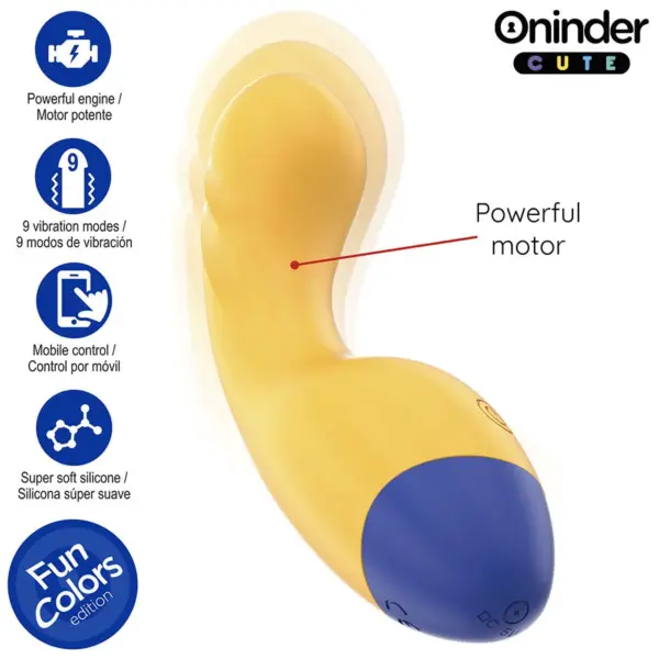 ONINDER CUTE - Love Buddy Master Vibrador Punto G con App Mundial Gratuita - Imagen 4