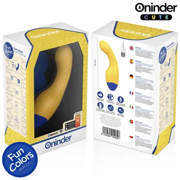 ONINDER CUTE - Love Buddy Master Vibrador Punto G con App Mundial Gratuita - Imagen 7