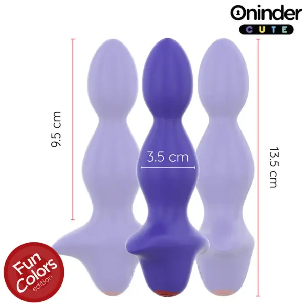ONINDER CUTE - Vibrador Anal Plug con App Gratuita para Estimulación Profunda - Imagen 3