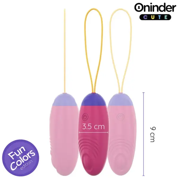 ONINDER CUTE - Huevo vibrador inteligente con control remoto y vibración en ondas - Imagen 4