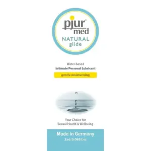 Pjur - Med Natural Lubricante Base Agua 2 ML