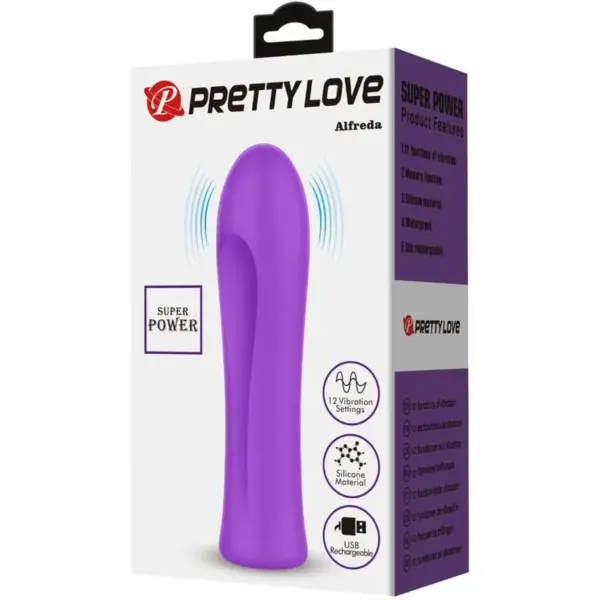 Pretty Love - Vibrador Super Power Morado - Imagen 8