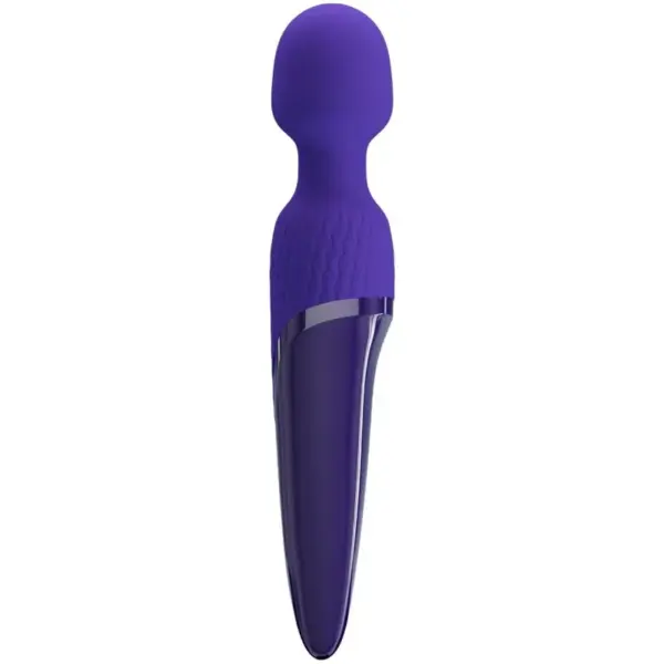 Pretty Love - Vibrador Wand Efecto Calor Violeta - Imagen 2