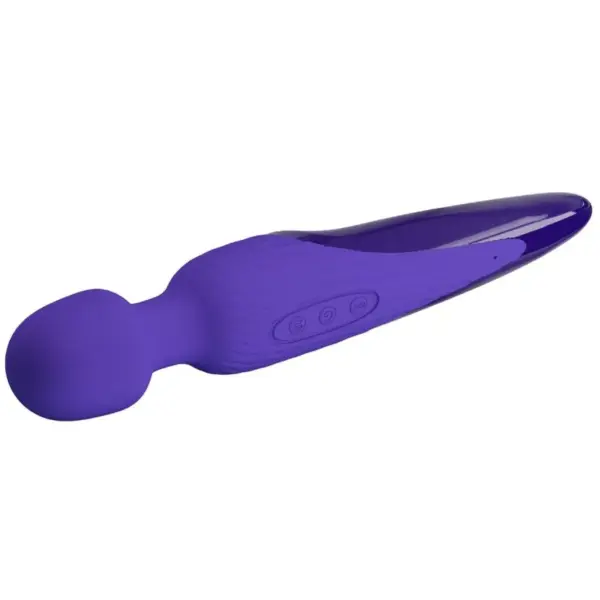 Pretty Love - Vibrador Wand Efecto Calor Violeta - Imagen 3
