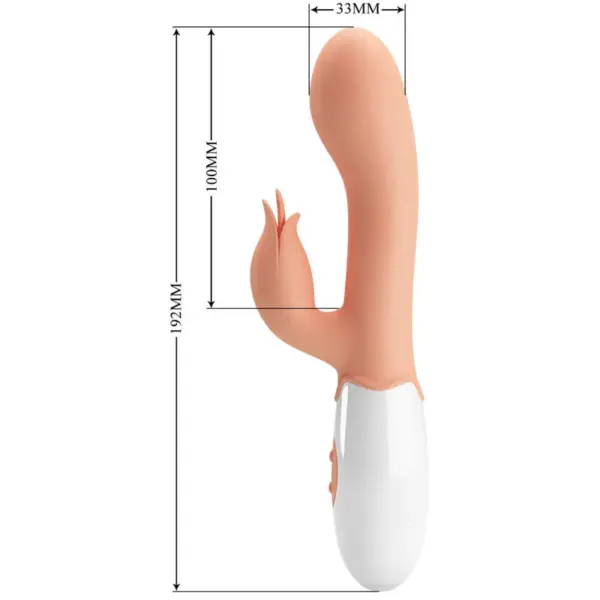 Pretty Love - Vibrador con estimulador Bloody Mary - Imagen 6