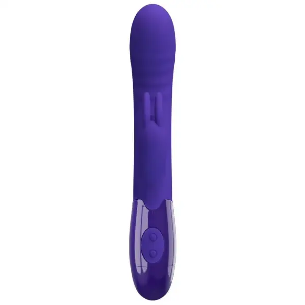 Pretty Love - Vibrador rabbit con licking morado - Imagen 2