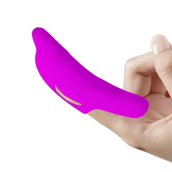 Pretty Love - Delphini poderoso estimulador de dedo morado - Imagen 10