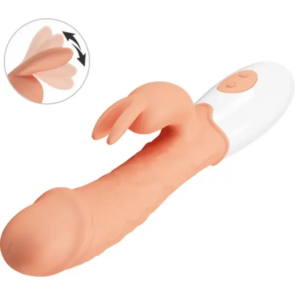 Pretty Love - Vibrador Rabbit con Estimulador Clitoriano - Imagen 5