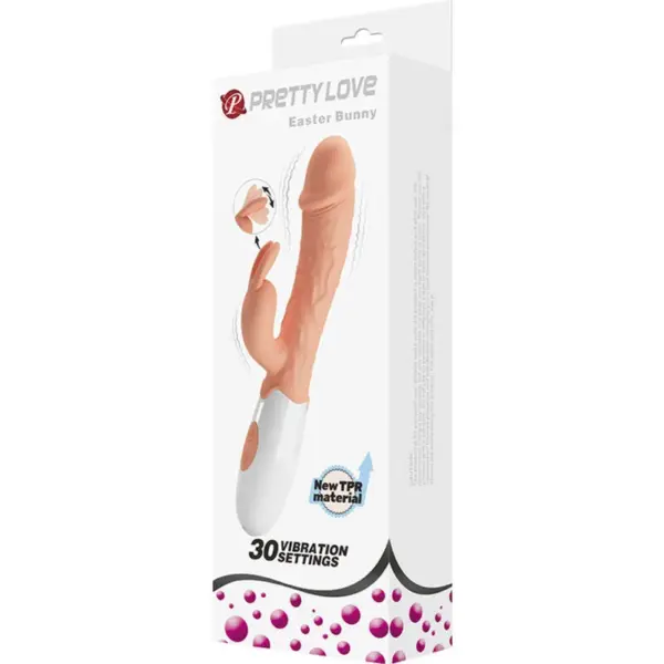 Pretty Love - Vibrador Rabbit con Estimulador Clitoriano - Imagen 9