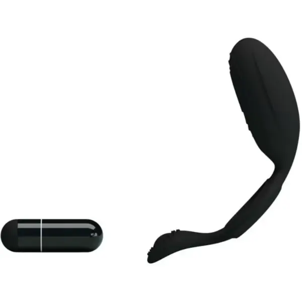 Pretty Love - Anillo vibrador Ethel con estimulador clitorial - Imagen 2