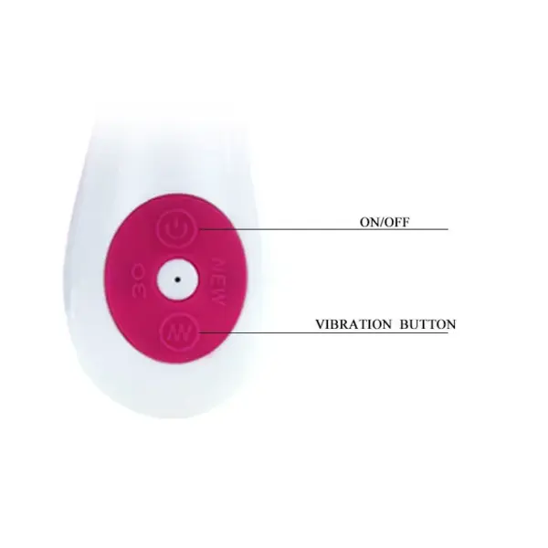 Pretty Love - Vibrador masajeador elegante Daniel en color lila - Imagen 7
