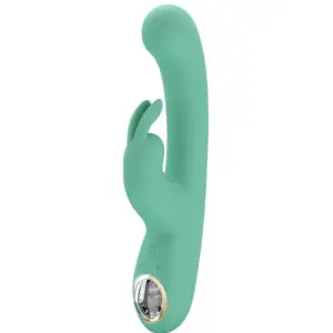 Pretty Love - Vibrador rabbit y punto G verde