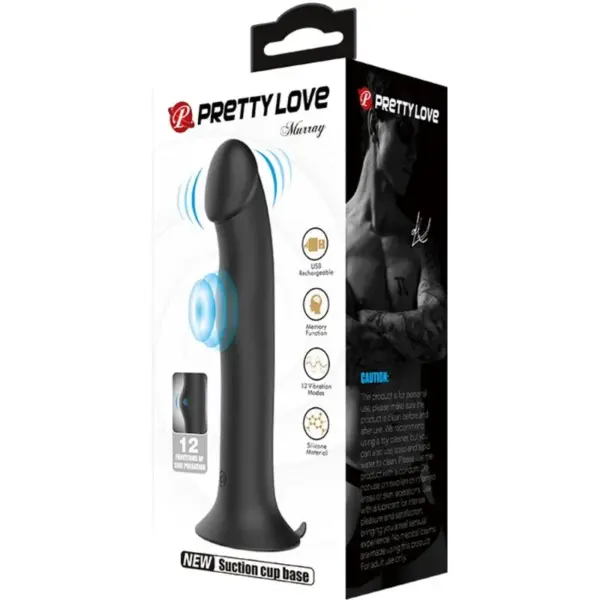 Pretty Love - Vibrador y estimulador de clítoris negro - Imagen 11