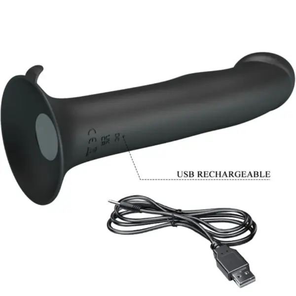 Pretty Love - Vibrador y estimulador de clítoris negro - Imagen 9