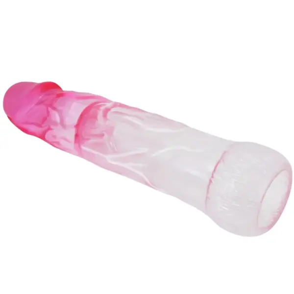 Pretty Love - Funda realística alargadora de 6 cm para pene rosa - Imagen 3