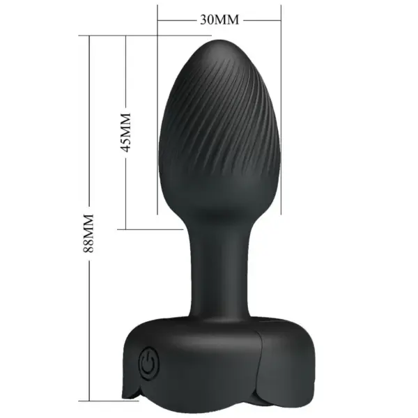 Pretty Love - Olman Plug Anal con Luz LED 8.8 cm - Imagen 6