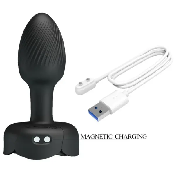 Pretty Love - Olman Plug Anal con Luz LED 8.8 cm - Imagen 7