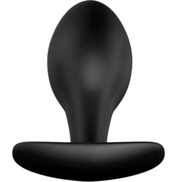 Pretty Love - Plug anal silicona ancla 8.5 cm negro - Imagen 3