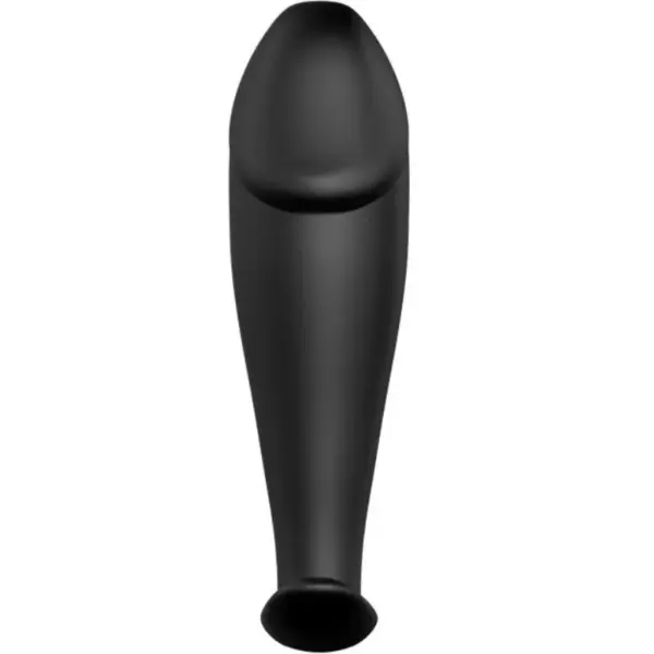 Pretty Love - Plug anal silicona forma pene negro - Imagen 2