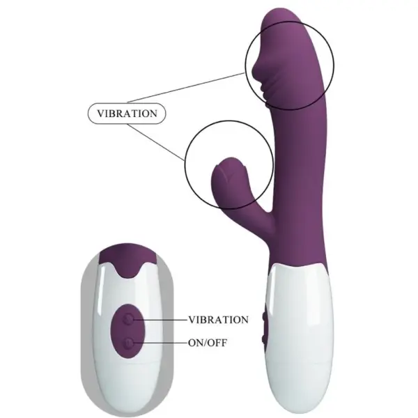 Pretty Love - Vibrador punto G morado - Imagen 9