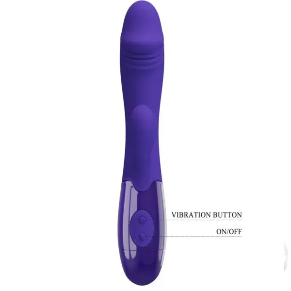 Pretty Love - Vibrador rabbit con licking morado - Imagen 7