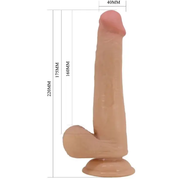 Pretty Love - Dildo Realístico 22 cm Natural - Imagen 5