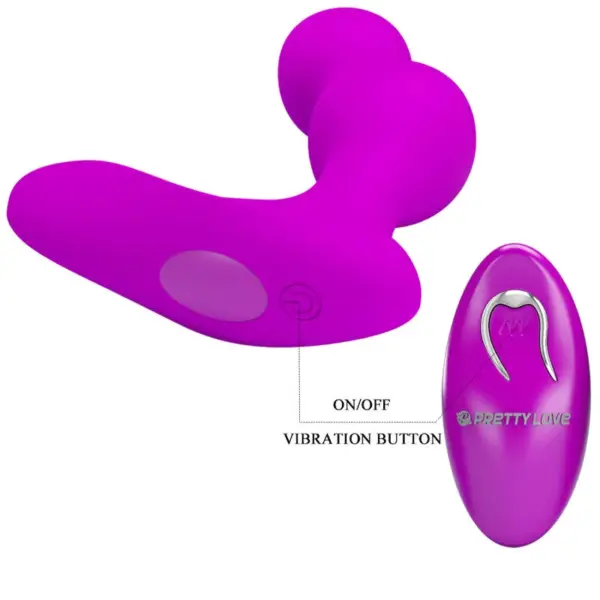 Pretty Love - Masajeador vibrador anal con control remoto Terrance - Imagen 6
