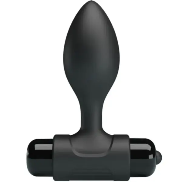 Pretty Love - Vibrador Plug Anal con 10 Vibraciones Negro - Imagen 2