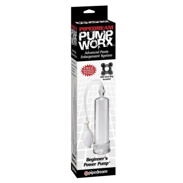 PUMP WORX - Bomba de Erección para Principiantes Transparente
