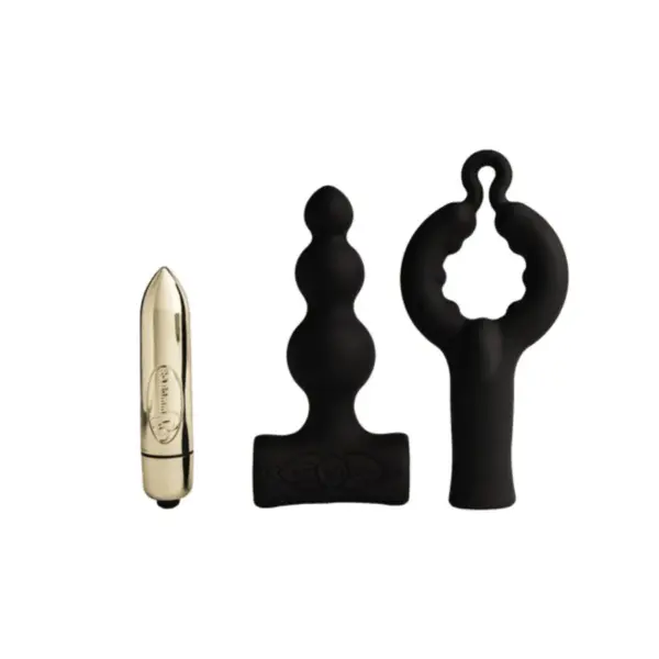 Rocks-Off - Petite Sensations Bubbles Plug Anal Vibrador Negro - Imagen 5
