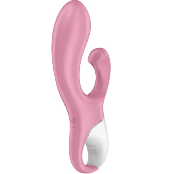 Satisfyer - Air Pump Bunny 2 Rosa: Vibrador Rabbit Inflable y Ultra Potente - Imagen 2
