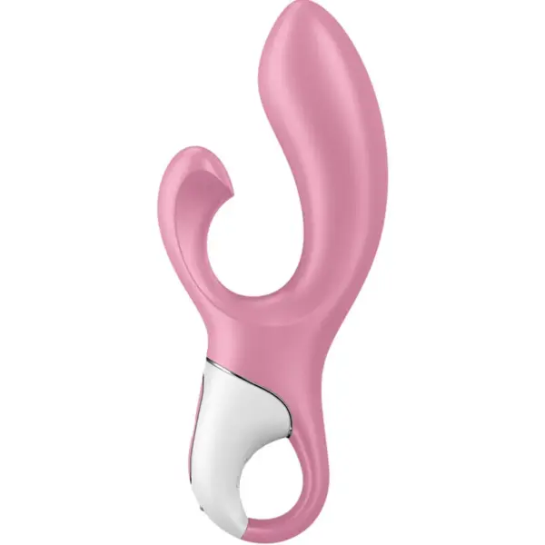 Satisfyer - Air Pump Bunny 2 Rosa: Vibrador Rabbit Inflable y Ultra Potente - Imagen 3