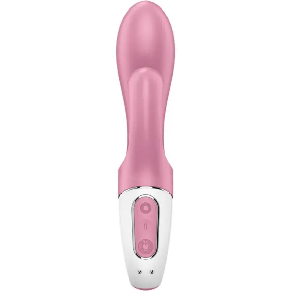 Satisfyer - Air Pump Bunny 2 Rosa: Vibrador Rabbit Inflable y Ultra Potente - Imagen 4