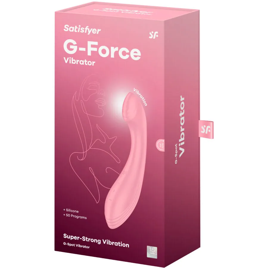 Satisfyer G-Force - Estimulador Vibrador Punto G Rosa - Imagen 6