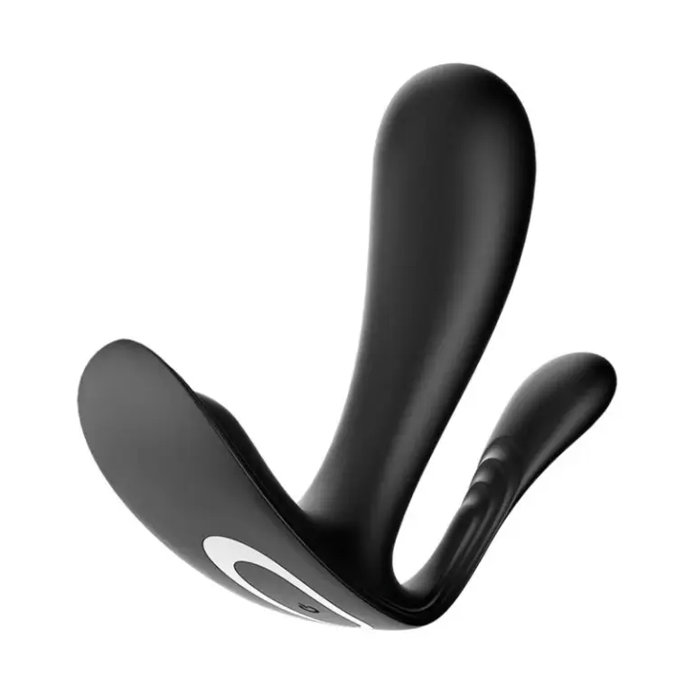 Satisfyer - Top Secret + Vibrador Negro para Estimulación Intensa