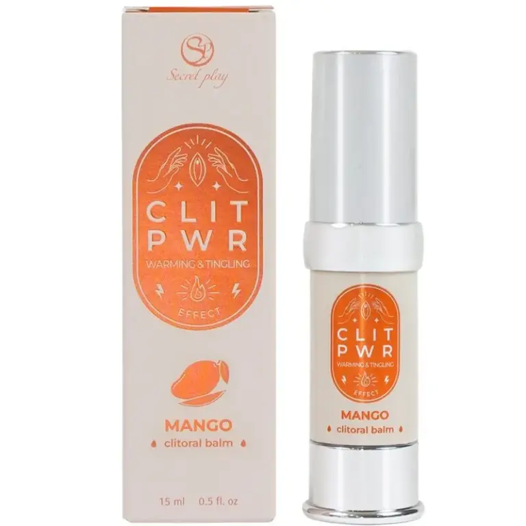 SECRET PLAY - Clit Pwr Balsamo de Clitoris Mango para un Placer Inigualable