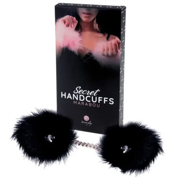 SECRET PLAY - Esposas Negras para BDSM y Bondage