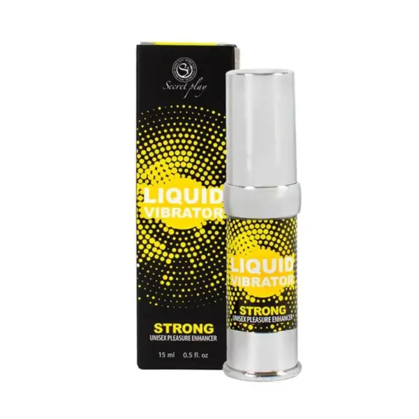 SECRETPLAY - Vibrador Líquido Estimulador Unisex Strong 15 ML