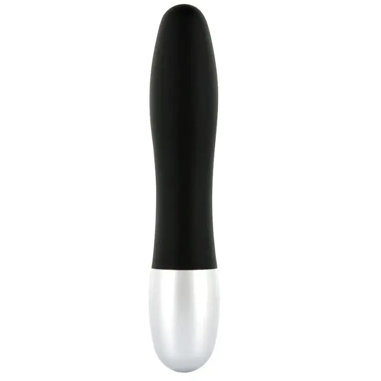 SEVEN CREATIONS - Vibrador negro discreto para llevar de viaje
